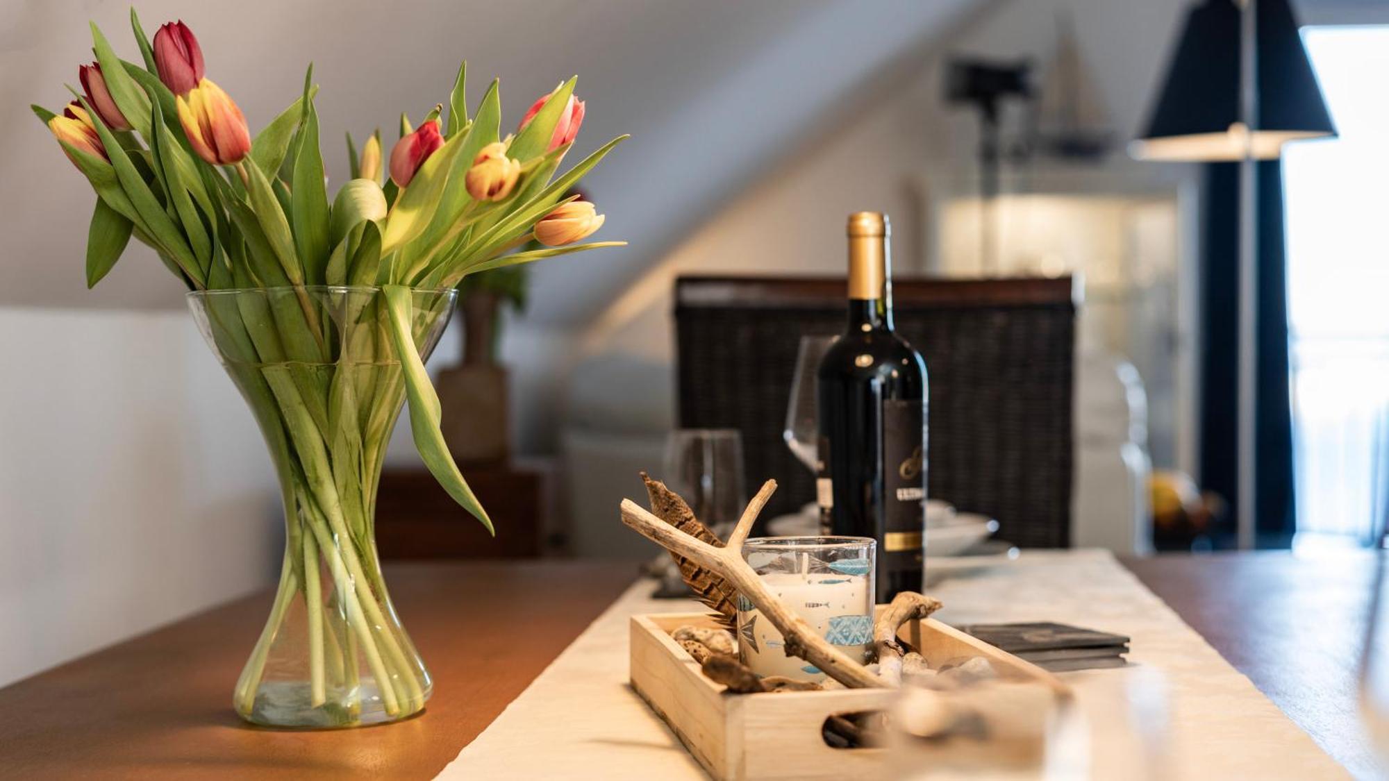 Apartamento Lungomare Oro, Penthouse Am Yachthafen Kappeln Exterior foto